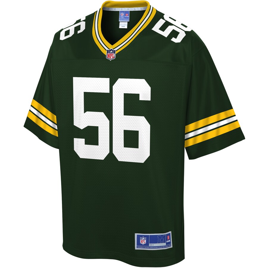 Green Bay Packers Randy Ramsey NFL jersey front view