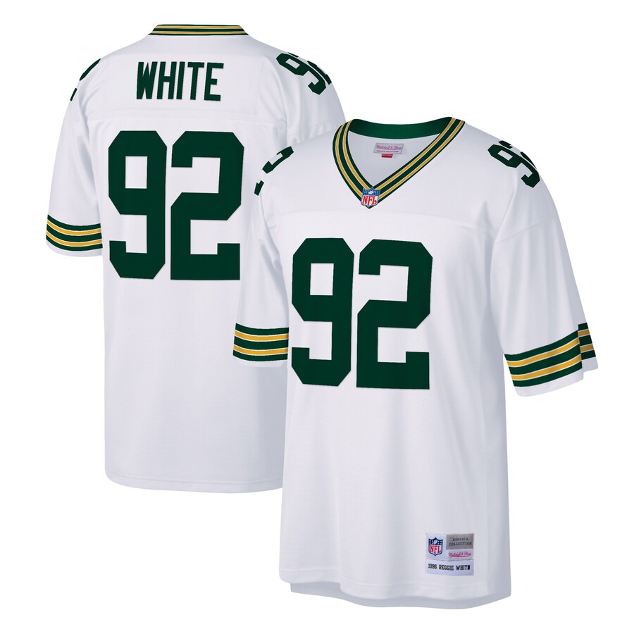 Green Bay Packers Reggie Legacy NFL jersey front view