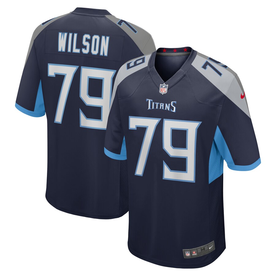Tennessee Titans Isaiah Wilson NFL jersey front view