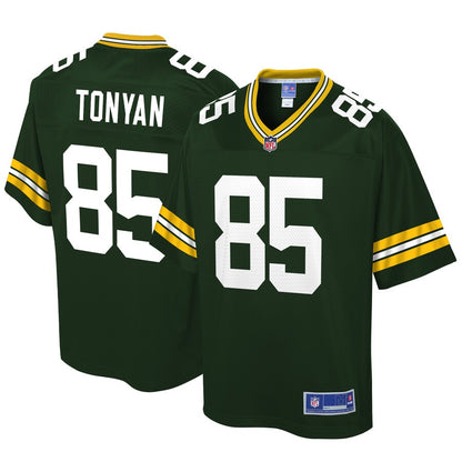 Green Bay Packers Robert Tonyan NFL jersey front view