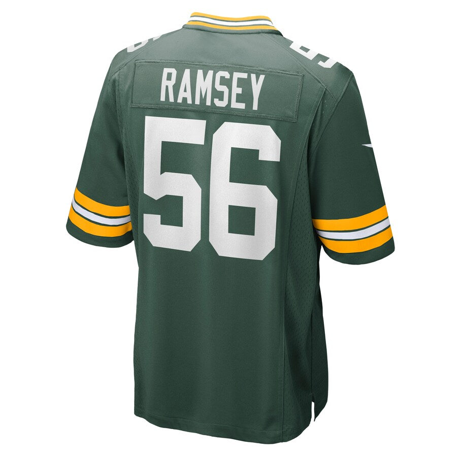 Green Bay Packers Randy Ramsey NFL jersey front view