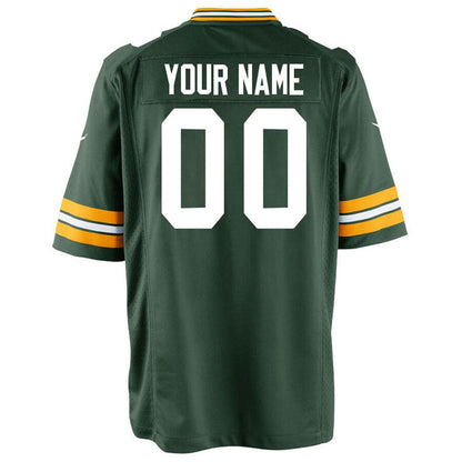 Green Bay Packers Customized NFL jersey front view