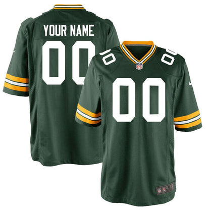 Green Bay Packers Customized NFL jersey front view