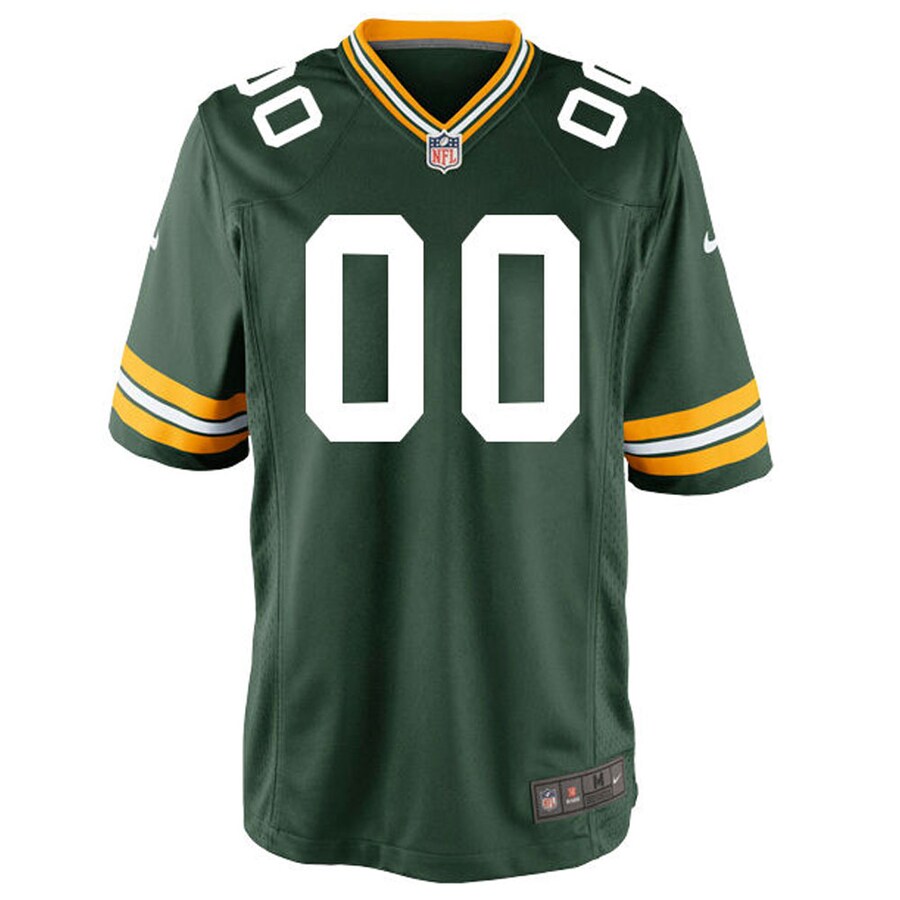 Green Bay Packers Customized NFL jersey front view