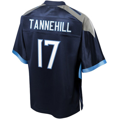 Tennessee Titans Ryan Tannehill Logo NFL jersey front view
