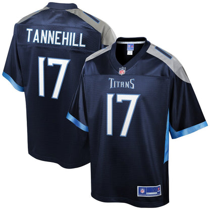 Tennessee Titans Ryan Tannehill Logo NFL jersey front view
