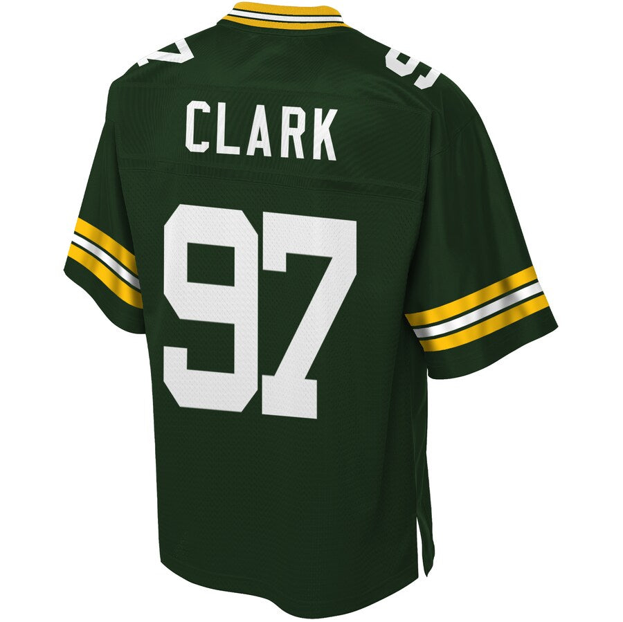 Green Bay Packers Kenny Clark NFL jersey front view
