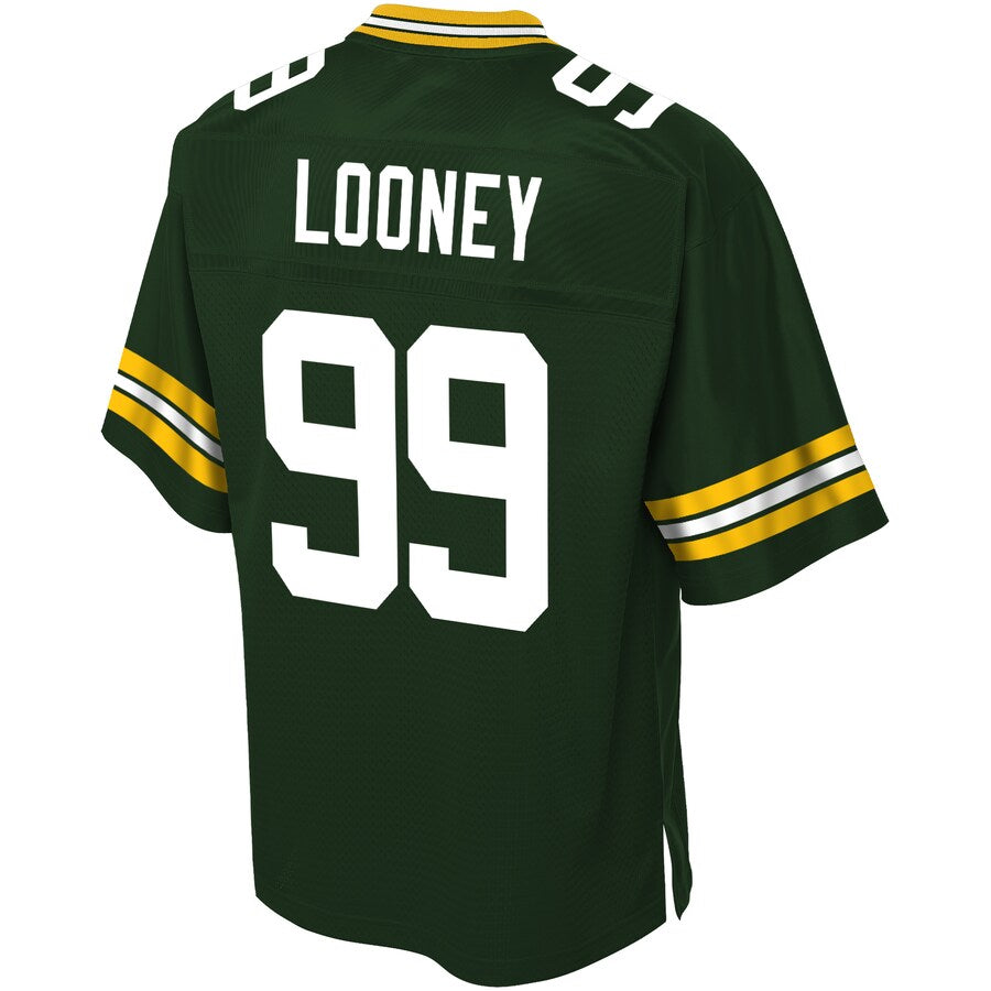 Green Bay Packers James Looney Big Tall NFL jersey front view