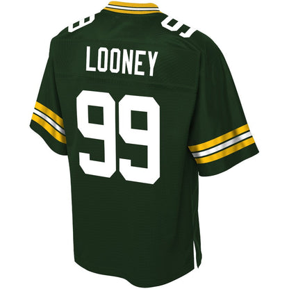 Green Bay Packers James Looney Big Tall NFL jersey front view