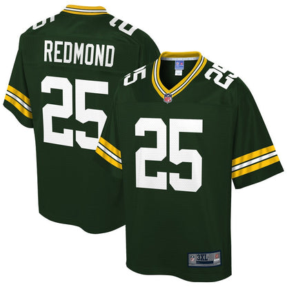 Green Bay Packers Will Redmond Big Tall NFL jersey front view