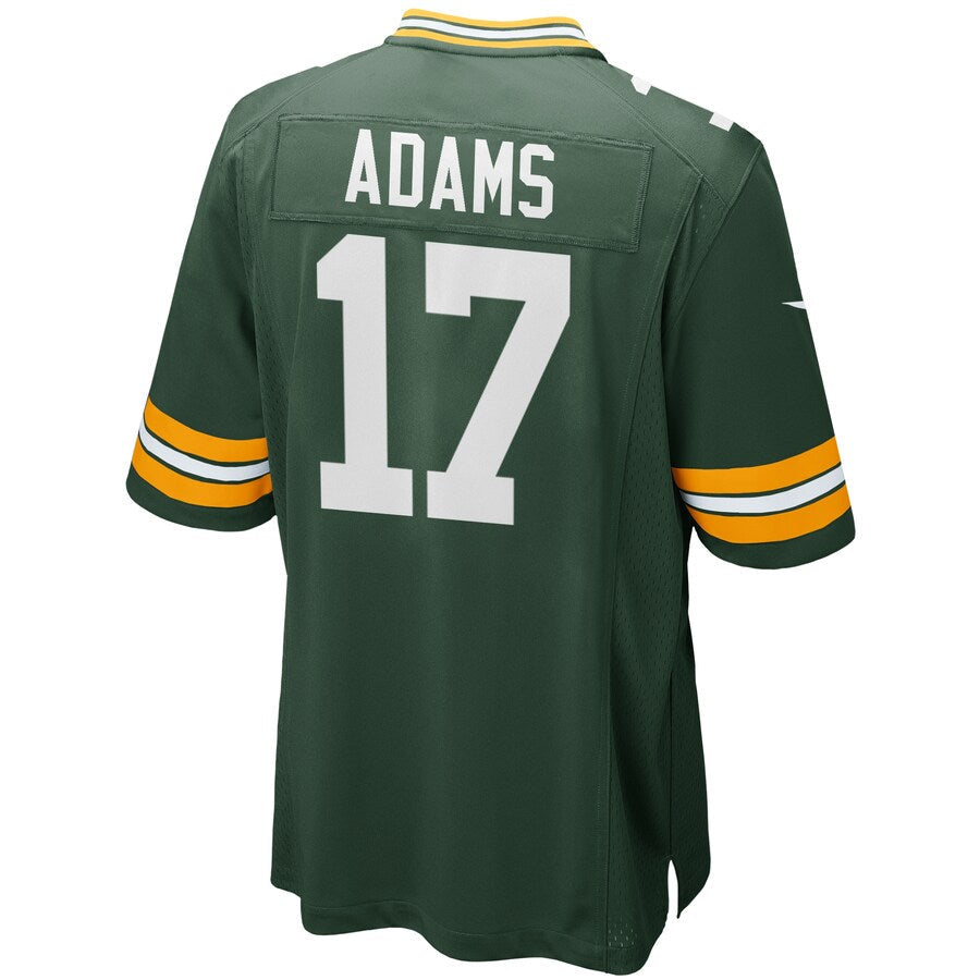 Green Bay Packers Davante Adams NFL jersey front view