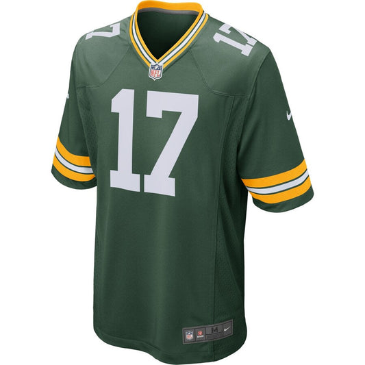 Green Bay Packers Davante Adams NFL jersey front view
