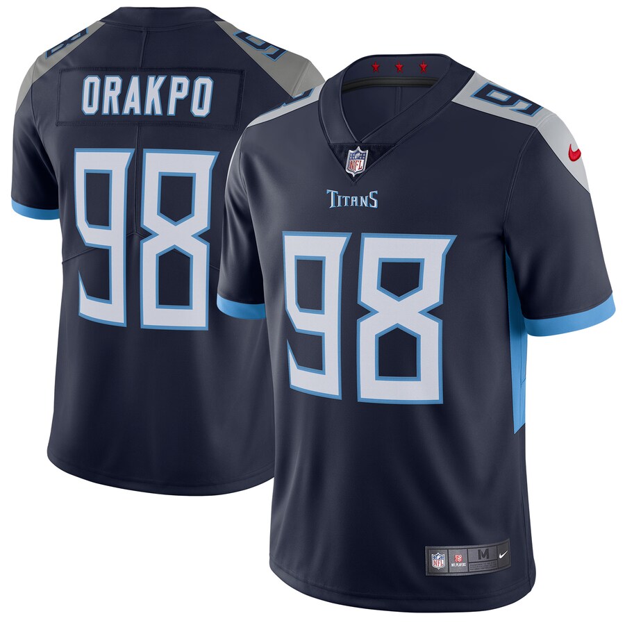 Tennessee Titans Brian Orakpo NFL jersey front view