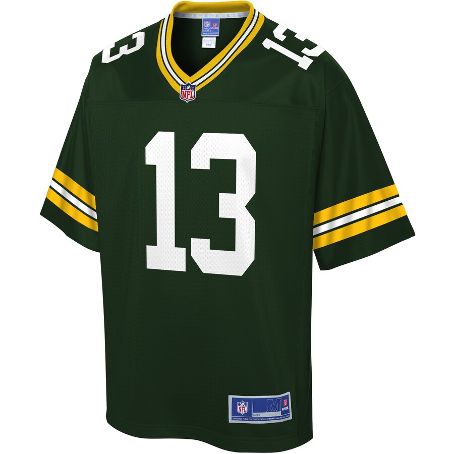 Green Bay Packers Allen Lazard NFL jersey front view
