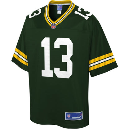 Green Bay Packers Allen Lazard NFL jersey front view