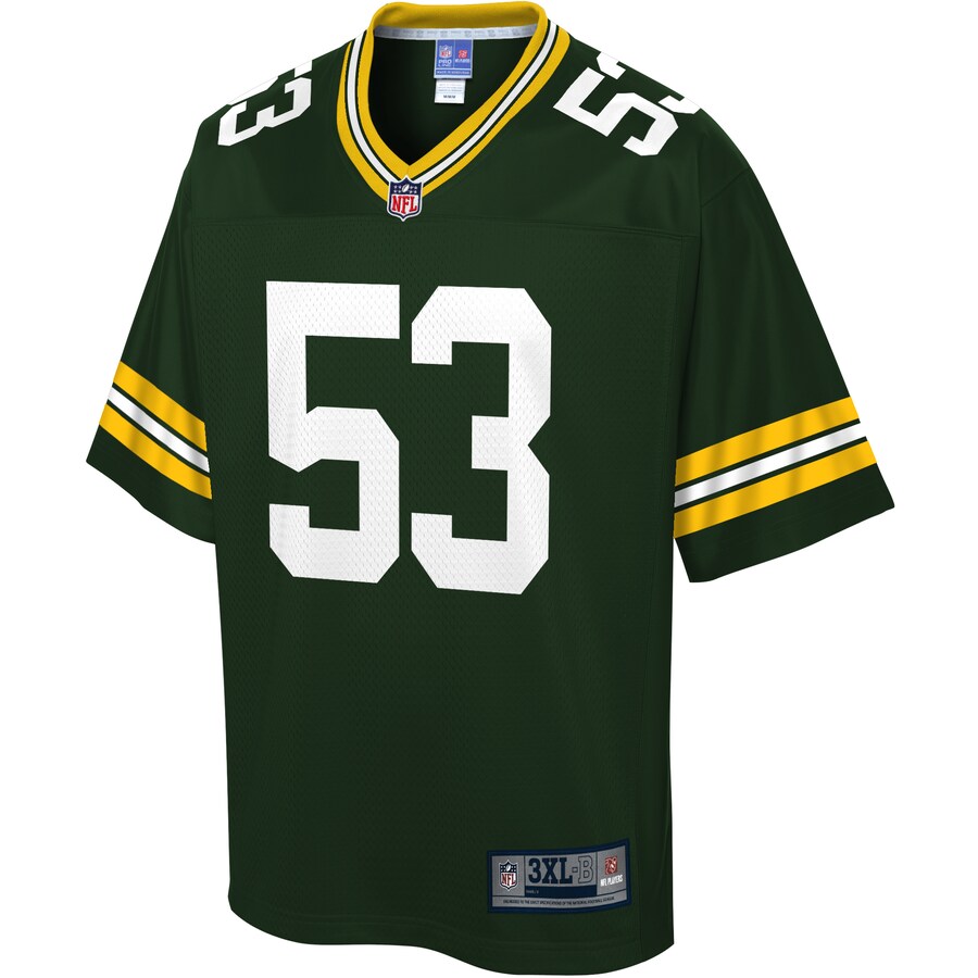 Green Bay Packers Kendall Donnerson Big Tall NFL jersey front view