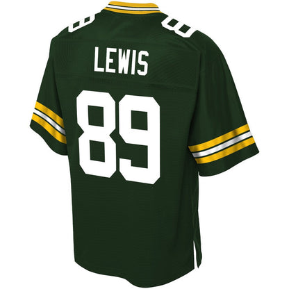 Green Bay Packers Marcedes Lewis NFL jersey front view