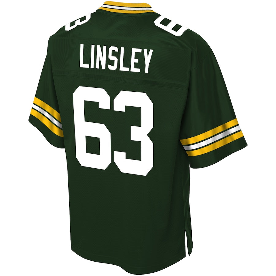 Green Bay Packers Corey Linsley Big Tall NFL jersey front view