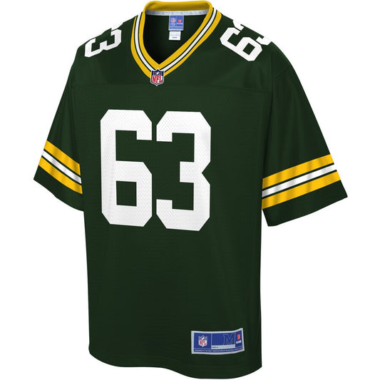 Green Bay Packers Corey Linsley Big Tall NFL jersey front view