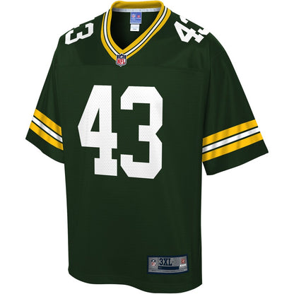 Green Bay Packers Hunter Bradley Big Tall NFL jersey front view