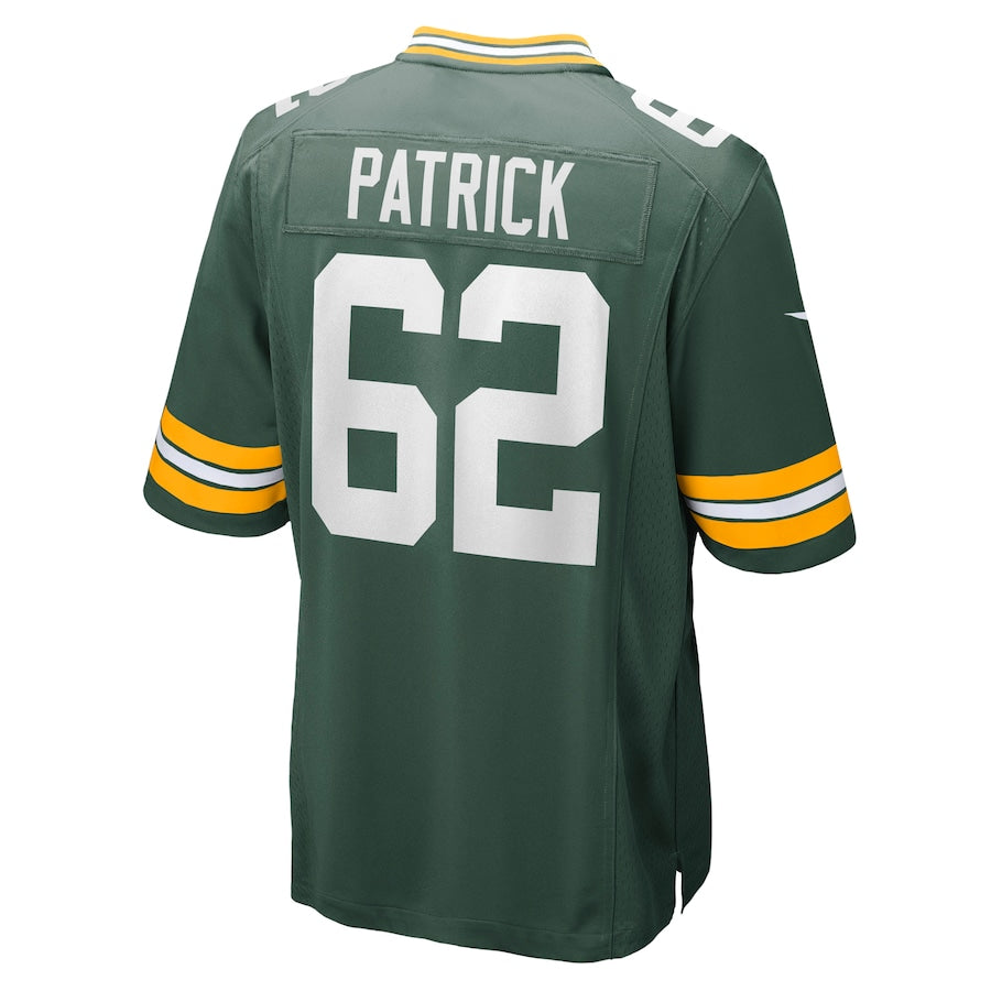 Green Bay Packers Lucas Patrick NFL jersey front view