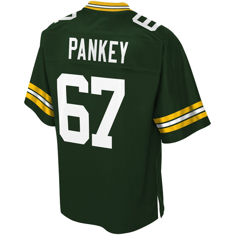 Green Bay Packers Adam Pankey Big Tall NFL jersey front view