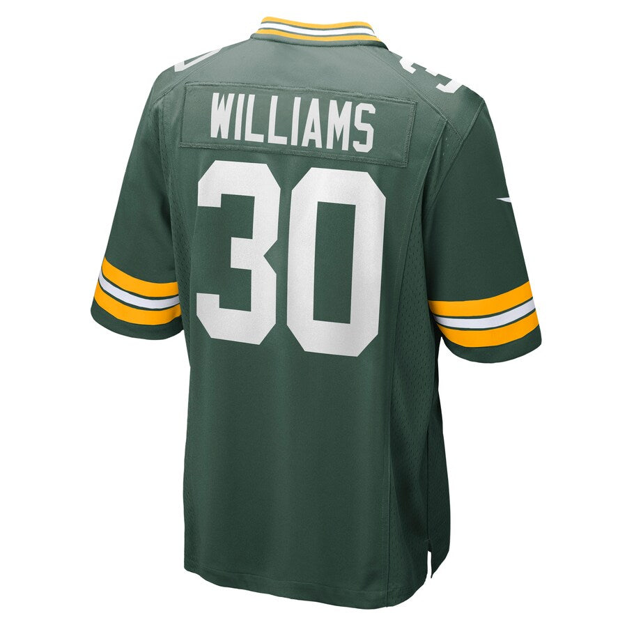 Green Bay Packers Jamaal Williams NFL jersey front view