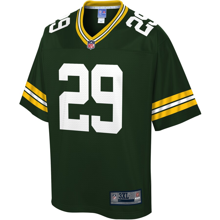 Green Bay Packers Kadar Hollman Big Tall NFL jersey front view