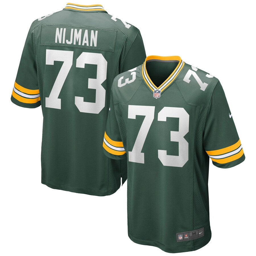 Green Bay Packers Yosh Nijman NFL jersey front view