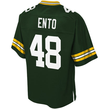 Green Bay Packers Kabion Ento NFL jersey front view