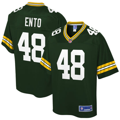 Green Bay Packers Kabion Ento NFL jersey front view