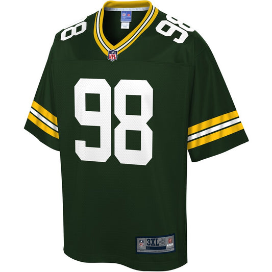 Green Bay Packers Fadol Big Tall NFL jersey front view