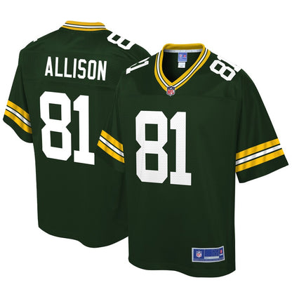 Green Bay Packers Geronimo Allison Big Tall NFL jersey front view