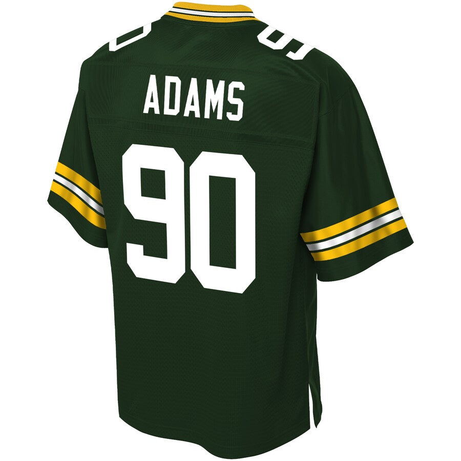 Green Bay Packers Montravius Adams Big Tall NFL jersey front view