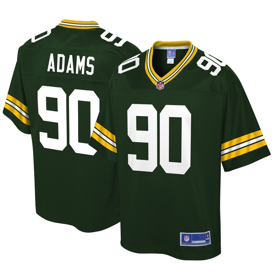 Green Bay Packers Montravius Adams Big Tall NFL jersey front view
