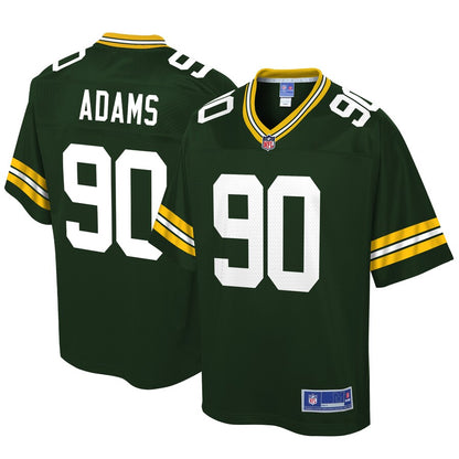 Green Bay Packers Montravius Adams Big Tall NFL jersey front view