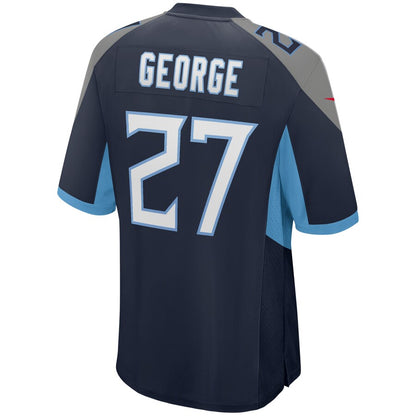 Tennessee Titans Eddie George NFL jersey front view
