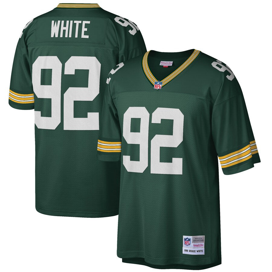 Green Bay Packers Reggie Big Tall NFL jersey front view