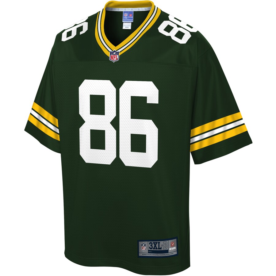 Green Bay Packers Malik Taylor Big Tall NFL jersey front view
