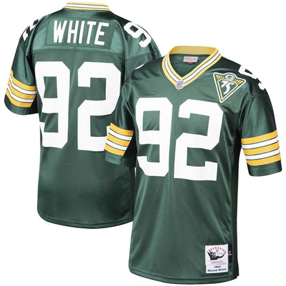 Green Bay Packers Reggie NFL jersey front view