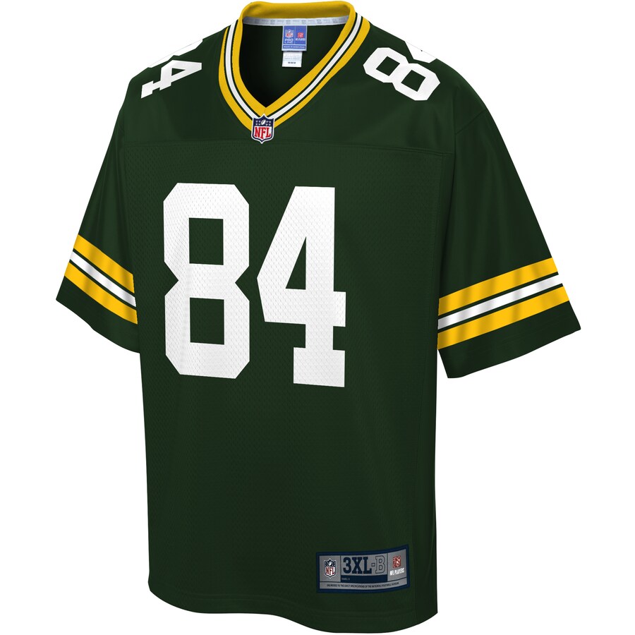 Green Bay Packers Keon Hatcher Big Tall NFL jersey front view