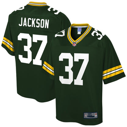 Green Bay Packers Josh Jackson Big Tall NFL jersey front view