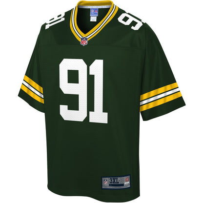 Green Bay Packers Preston Smith Big Tall NFL jersey front view