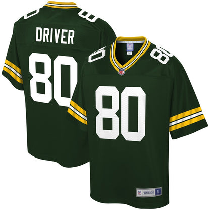 Green Bay Packers Donald Driver NFL jersey front view