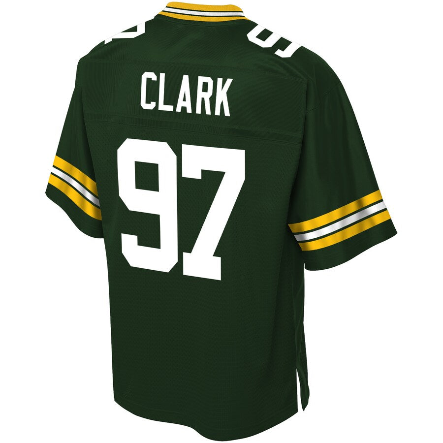Green Bay Packers Kenny Clark Big Tall NFL jersey front view
