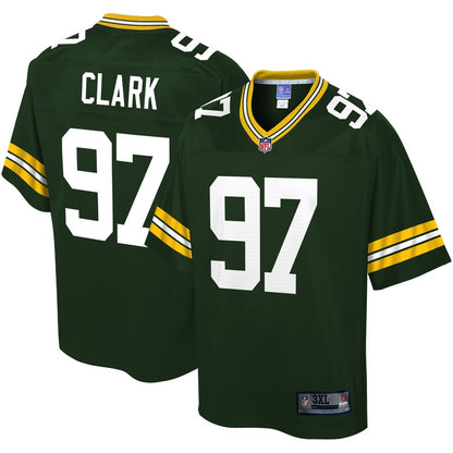 Green Bay Packers Kenny Clark Big Tall NFL jersey front view