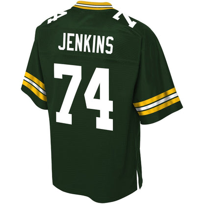 Green Bay Packers Elgton Jenkins NFL jersey front view