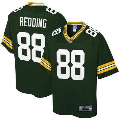 Green Bay Packers Teo Redding Big Tall NFL jersey front view