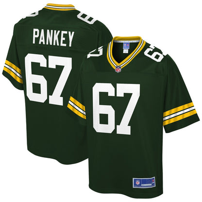 Green Bay Packers Adam Pankey NFL jersey front view