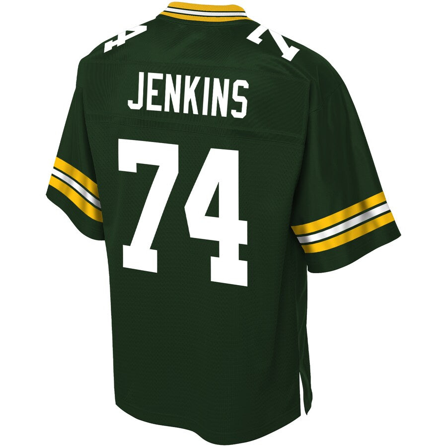 Green Bay Packers Elgton Jenkins Big Tall NFL jersey front view